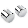 Harley Softail Deuce FXSTD Springer Chrome Rear Axle Nut Covers