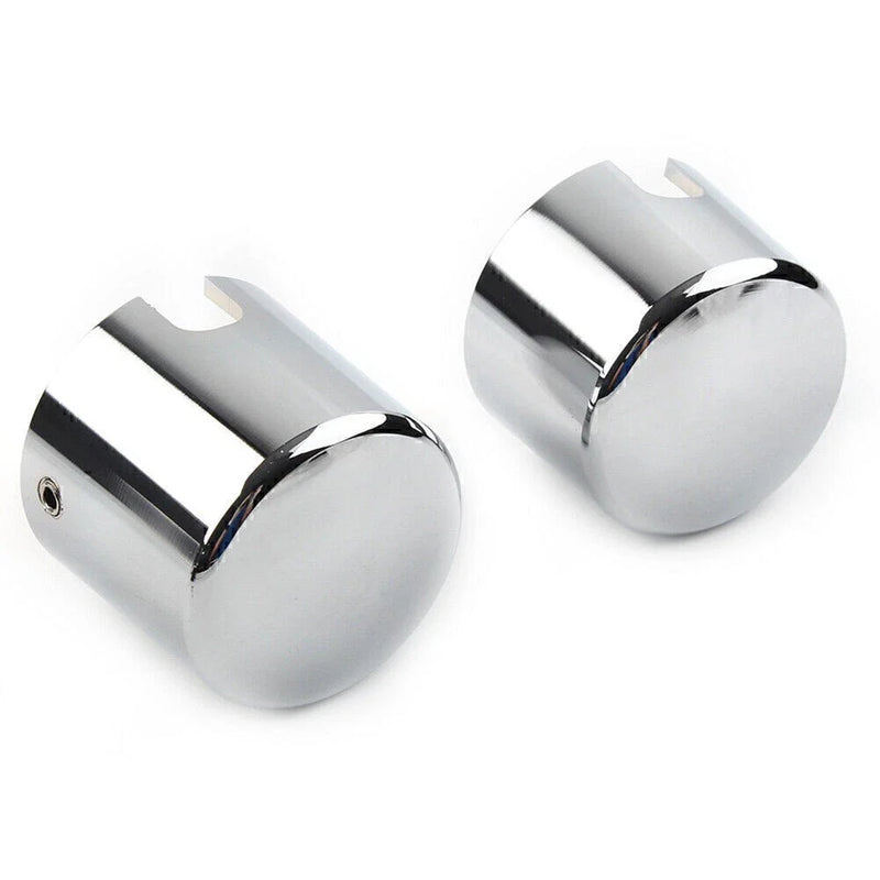 Harley Softail Deuce FXSTD Springer Chrome Rear Axle Nut Covers