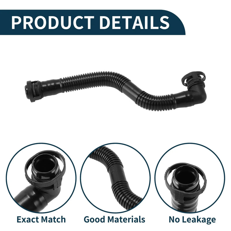 Porsche Cayenne S 9PA 4.5L Rubber Coolant Pipe Radiator Hose
