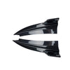Benz C205 C63 AMG 2 x Rear Bumper Side Spoiler Corner Covers (2015-2021)
