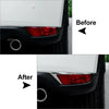 Mazda CX-5 ABS Chrome Rear Bumper Fog Light Lamp Cover Trim (2017-2021)