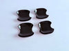 Toyota Grand Highlander ABS Black Door Handle Bowl Cover Trim (2024-2025)