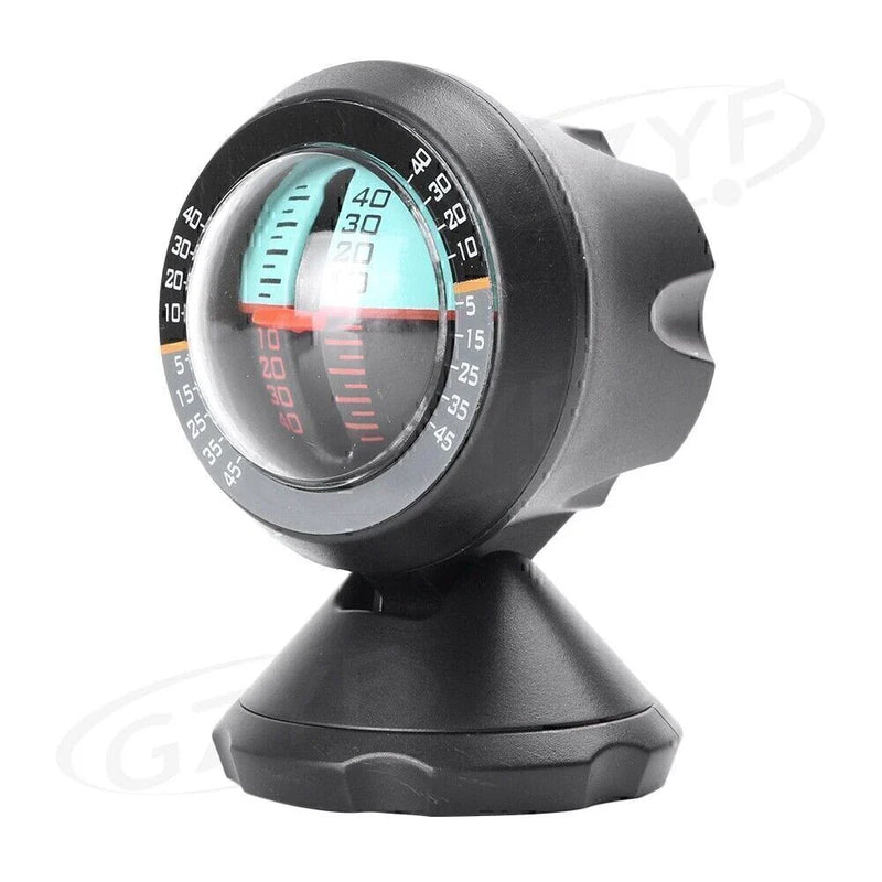 Vehicles Offroad Inclinometer Gauge Angle Protractor Level Tilt Meter