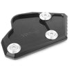 BMW K1600GT / 1600GTL Kickstand Side Stand Enlarger Foot Plate Black (2011-2015)