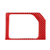 Toyota Tundra Carbon Fiber Red Gear Shift Panel Cover Trim (2014-2021)