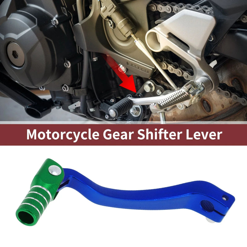 Kayo T6 Blue Green Silver Tone Gear Shift Lever