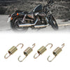 Suzuki 4 x 6cm Gold Tone Motorcycle Brake Pedal Return Springs