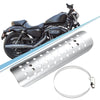 Harley Exhaust Hole Heat Shield / 90mm-110mm Clamps