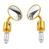 Universal Motorcycle CNC Round 7/8" Bar End Mirrors 2pcs (No Year)