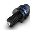 Motorcycle Universal Blue 7/8" Handlebar Grips