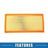 Audi Q7 (2007-2015) VW Touareg Porsche Cayenne 2x Engine Air Filter