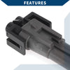 Buick Black / Blue Pins Compressor Air Conditioner Socket Plug