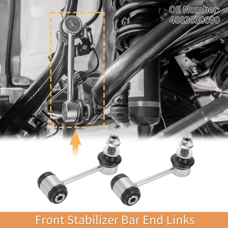 Lexus IS250 GS300 IS350 2 x Front Stabilizer Sway Bar Links (2006-2013)
