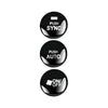 Honda Accord 9 x Center Console Switch Button Covers (2018-2021)
