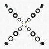 Mazda MX5 NA B6 1.6L 1.8L 1989-1998 Fuel Injector Service Kit