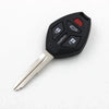 Mitsubishi 07-13 Replacement 4 Buttons Remote Key Fob Case Uncut Blade fit