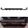 VW Tiguan Glossy Black Rear Bumper Splitter Lip (2021-2023)