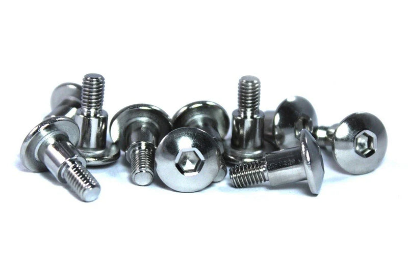 2 x Stainless Fairing Bolts m5 x 16mm with 8mm Shoulder Honda