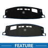 Chevrolet Suburban GMC Black / Blue Dashboard Dash Cover Mat (2021-2023)