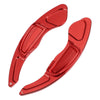 Honda Civic Red Steering Wheel Shift Paddle Shifter Extend Cover (2009-2011)