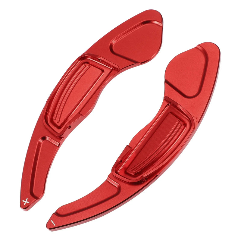 Honda Civic Red Steering Wheel Shift Paddle Shifter Extend Cover (2009-2011)