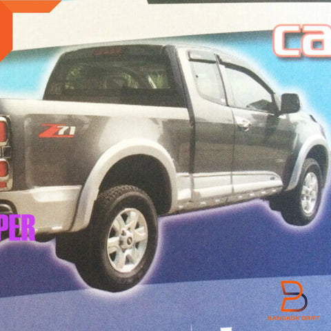 Holden Colorado RG Matte Black Wheel Arch Flares (2012-2016)