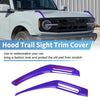 Ford Bronco 2021-2024 - Purple Trim Hood Hinge Cover