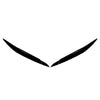 BMW X6 E71 E76M X5M E70 Headlight Eyebrow Covers (2008-2019)