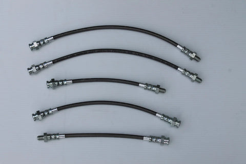 Nissan 280ZX Braided Brake & Clutch Hose Set (1979-1983)