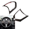 BMW M3 M4 M5 X5 Carbon Fiber Steering Wheel Cover Trim (2012-2023)