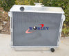 Nissan Datsun Stanza 510 610 710 720 3 x 56mm Aluminum Radiator + Fan