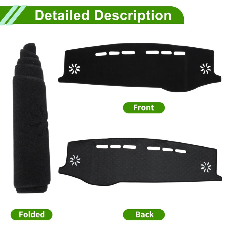 Toyota Harrier 2016-2019 Dashboard Cover Black (1 Pcs)