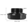 Toyota Gas Oil Filler Plug Cover Black Aluminum Alloy