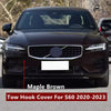 Volvo S60 V60 Front Rear Bumper Tow Hook Eye Cap Cover (2011-2023)