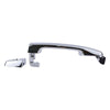 Exterior Door Handle Keyhole Chrome Fits Toyota Hilux Vigo Kun SR5 UTE 2005-2015
