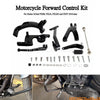 Harley Softail Black FootPeg Forward Controls Kit (2018-2023)