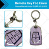 Isuzu D-MAX MU-X MUX 4 Button Purple TPU Key Fob Cover (2012-2023)