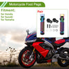 Honda / Suzuki / Yamaha Colorful Motorcycle Foot Pegs 2 x Rear Brake Pedal