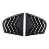 BMW 5 Series E60 E61 2 x Rear Window Louver Trim Cover (2004-2010)