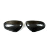 Smart Fortwo 2015-2019 Carbon Fiber Add-on Side Rearview Mirror Cover Caps