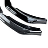 Benz W213 E260 E300 AMG Gloss Black Front Bumper Spoiler (2021-2023)