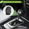 Honda Civic Black Carbon Fiber Gear Shift Knob Cover