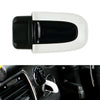 Macan 1x White ABS One Button Start Key Cover Case (2015-2023)