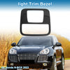 Honda N-BOX (2023) Carbon Fiber Black Front Row Light Trim Bezel
