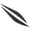 BMW 3 Series Carbon Fiber Headlight Eyelid Covers (2013-2017)