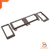 Nissan Navara Ute 3 x Grey Air Heater Vent Frame Trim (1986-1997)
