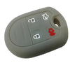 Ford Fiesta, Edge, Explorer, Flex, F-250, F-350 Grey Silicone Key Cover Case