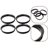 Hub Centering Rings 74 1mm x 72 6mm Set of 4