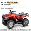 Honda FourTrax 300 TRX300 / 300FW Handlebar Key Starter Relay (1990–1995)