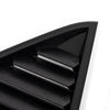 Chrysler 300 Side Window Louvers Air Vent Shades Cover Trim Gloss Black (2011-Present)